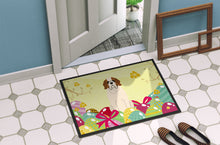 Load image into Gallery viewer, Easter Eggs Saint Bernard Doormat - 18x27 Decorative Floor Mat – Indoor/Outdoor Rug with Artistic Flair BB6035MAT