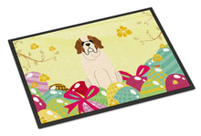 Load image into Gallery viewer, Easter Eggs Saint Bernard Doormat - 18x27 Decorative Floor Mat – Indoor/Outdoor Rug with Artistic Flair BB6035MAT