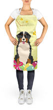 Load image into Gallery viewer, Easter Eggs Bernese Mountain Dog Apron – Artist-Designed Kitchen, BBQ &amp; Craft Apron BB6036APRON