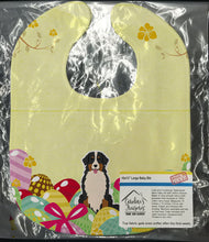 Load image into Gallery viewer, Easter Eggs Bernese Mountain Dog Baby Bib BB6036BIB