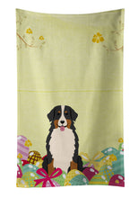 Load image into Gallery viewer, Easter Eggs Bernese Mountain Dog Kitchen Towel – Artistic Dish Towel for Everyday Use BB6036KTWL