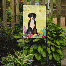 Load image into Gallery viewer, Easter Eggs Greater Swiss Mountain Dog Garden Flag - Outdoor Decorative Yard Flag BB6037GF