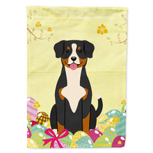 Load image into Gallery viewer, Easter Eggs Entlebucher Flag Canvas House Size BB6038CHF