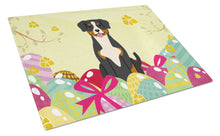 Load image into Gallery viewer, Easter Eggs Entlebucher Glass Cutting Boards – Durable, Decorative Kitchen Art Large BB6038LCB