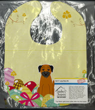 Load image into Gallery viewer, Easter Eggs Border Terrier Baby Bib BB6039BIB