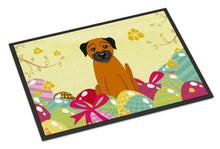 Load image into Gallery viewer, Easter Eggs Border Terrier Doormat - 18x27 Decorative Floor Mat – Indoor/Outdoor Rug with Artistic Flair BB6039MAT
