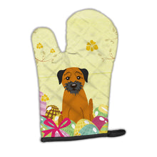 Load image into Gallery viewer, Easter Eggs Border Terrier Oven Mitt BB6039OVMT