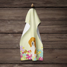 Load image into Gallery viewer, Easter Eggs Beagle Tricolor Kitchen Towel – Artistic Dish Towel for Everyday Use BB6040KTWL