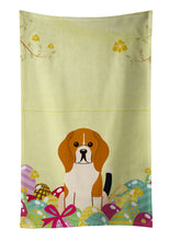 Load image into Gallery viewer, Easter Eggs Beagle Tricolor Kitchen Towel – Artistic Dish Towel for Everyday Use BB6040KTWL