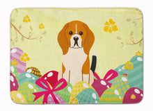 Load image into Gallery viewer, Easter Eggs Beagle Tricolor Machine Washable Memory Foam Mat BB6040RUG