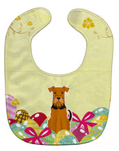 Load image into Gallery viewer, Easter Eggs Airedale Baby Bib BB6041BIB
