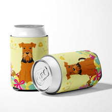Load image into Gallery viewer, Easter Eggs Airedale Can or Bottle Hugger BB6041CC