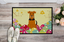Load image into Gallery viewer, Easter Eggs Airedale Doormat - 24x36 Decorative Floor Mat – Indoor/Outdoor Rug with Artistic Flair BB6041JMAT