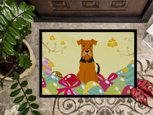Load image into Gallery viewer, Easter Eggs Airedale Doormat - 24x36 Decorative Floor Mat – Indoor/Outdoor Rug with Artistic Flair BB6041JMAT