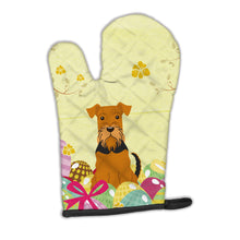 Load image into Gallery viewer, Easter Eggs Airedale Oven Mitt BB6041OVMT