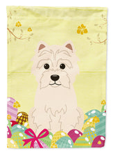 Load image into Gallery viewer, Easter Eggs Westie Garden Flag - Outdoor Decorative Yard Flag BB6042GF
