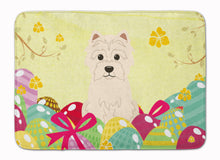Load image into Gallery viewer, Easter Eggs Westie Machine Washable Memory Foam Mat BB6042RUG