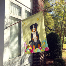 Load image into Gallery viewer, Easter Eggs Appenzeller Sennenhund Flag Canvas House Size BB6043CHF