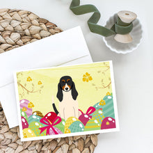 Load image into Gallery viewer, Easter Eggs Swiss Hound Greeting Cards -  Blank Note Cards – 8-Pack of Artist-Designed Cards with Envelopes