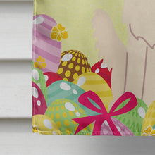 Load image into Gallery viewer, Easter Eggs White German Shepherd Flag Canvas House Size BB6045CHF