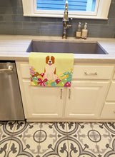 Load image into Gallery viewer, Easter Eggs Central Asian Shepherd Dog Kitchen Towel – Artistic Dish Towel for Everyday Use BB6049KTWL