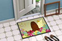 Load image into Gallery viewer, Easter Eggs Caucasian Shepherd Dog Doormat - 18x27 Decorative Floor Mat – Indoor/Outdoor Rug with Artistic Flair BB6050MAT