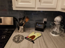 Load image into Gallery viewer, Easter Eggs Caucasian Shepherd Dog Oven Mitt BB6050OVMT