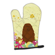 Load image into Gallery viewer, Easter Eggs Caucasian Shepherd Dog Oven Mitt BB6050OVMT