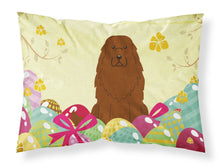 Load image into Gallery viewer, Easter Eggs Caucasian Shepherd Dog Fabric Standard Pillowcase – Artistic Decorative Front, White Back BB6050PILLOWCASE