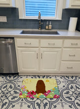 Load image into Gallery viewer, Easter Eggs Caucasian Shepherd Dog Machine Washable Memory Foam Mat BB6050RUG