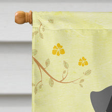 Load image into Gallery viewer, Easter Eggs Miniature Schanuzer Salt and Pepper Flag Canvas House Size BB6054CHF