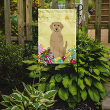 Load image into Gallery viewer, Easter Eggs Yellow Labrador Garden Flag - Outdoor Decorative Yard Flag BB6055GF