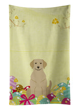 Load image into Gallery viewer, Easter Eggs Yellow Labrador Kitchen Towel – Artistic Dish Towel for Everyday Use BB6055KTWL