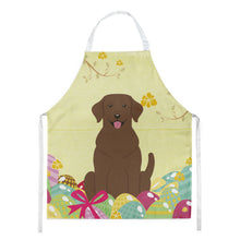 Load image into Gallery viewer, Easter Eggs Chocolate Labrador Apron – Artist-Designed Kitchen, BBQ &amp; Craft Apron BB6056APRON