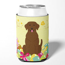 Load image into Gallery viewer, Easter Eggs Chocolate Labrador Can or Bottle Hugger BB6056CC