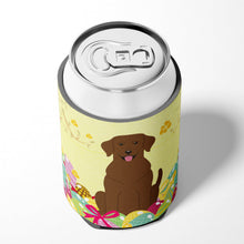 Load image into Gallery viewer, Easter Eggs Chocolate Labrador Can or Bottle Hugger BB6056CC