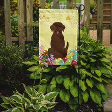 Load image into Gallery viewer, Easter Eggs Chocolate Labrador Garden Flag - Outdoor Decorative Yard Flag BB6056GF