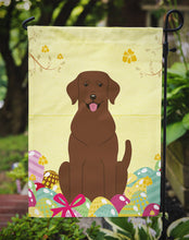 Load image into Gallery viewer, Easter Eggs Chocolate Labrador Garden Flag - Outdoor Decorative Yard Flag BB6056GF