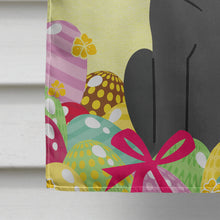 Load image into Gallery viewer, Easter Eggs Black Labrador Flag Canvas House Size BB6057CHF