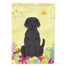 Load image into Gallery viewer, Easter Eggs Black Labrador Flag Canvas House Size BB6057CHF