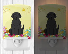 Load image into Gallery viewer, Easter Eggs Black Labrador Ceramic Night Light BB6057CNL
