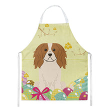Load image into Gallery viewer, Easter Eggs Cavalier Spaniel Apron – Artist-Designed Kitchen, BBQ &amp; Craft Apron BB6058APRON