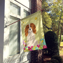 Load image into Gallery viewer, Easter Eggs Cavalier Spaniel Flag Canvas House Size BB6058CHF