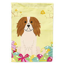 Load image into Gallery viewer, Easter Eggs Cavalier Spaniel Flag Canvas House Size BB6058CHF