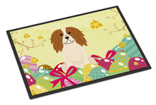 Load image into Gallery viewer, Easter Eggs Cavalier Spaniel Doormat - 24x36 Decorative Floor Mat – Indoor/Outdoor Rug with Artistic Flair BB6058JMAT