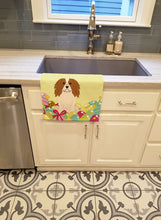 Load image into Gallery viewer, Easter Eggs Cavalier Spaniel Kitchen Towel – Artistic Dish Towel for Everyday Use BB6058KTWL