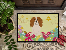 Load image into Gallery viewer, Easter Eggs Cavalier Spaniel Doormat - 18x27 Decorative Floor Mat – Indoor/Outdoor Rug with Artistic Flair BB6058MAT