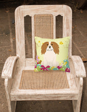 Load image into Gallery viewer, Easter Eggs Cavalier Spaniel Fabric Decorative Pillow BB6058PW1818