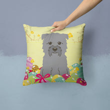 Load image into Gallery viewer, Easter Eggs Glen of Imal Grey Throw Pillow - 14x14 Decorative Pillow – Art for Your Home &amp; Patio BB6059PW1414