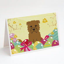 Load image into Gallery viewer, Easter Eggs Glen of Imal Tan Greeting Cards -  Blank Note Cards – 8-Pack of Artist-Designed Cards with Envelopes